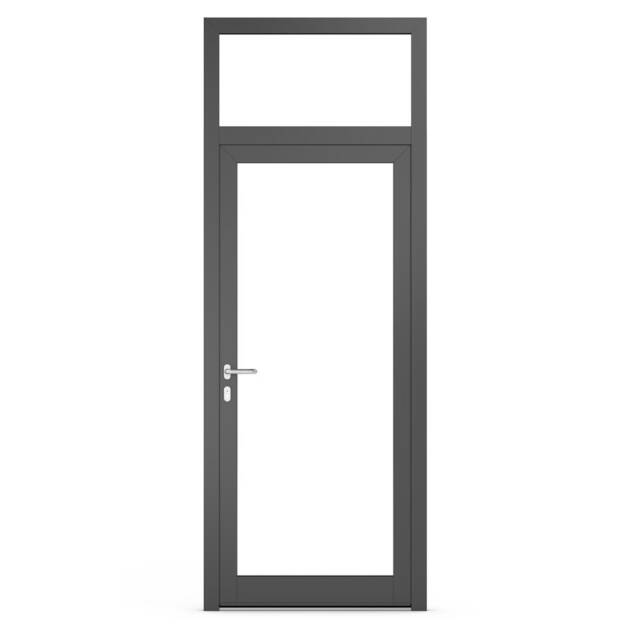 Fanlights in aluminium doors - Alternativ 6